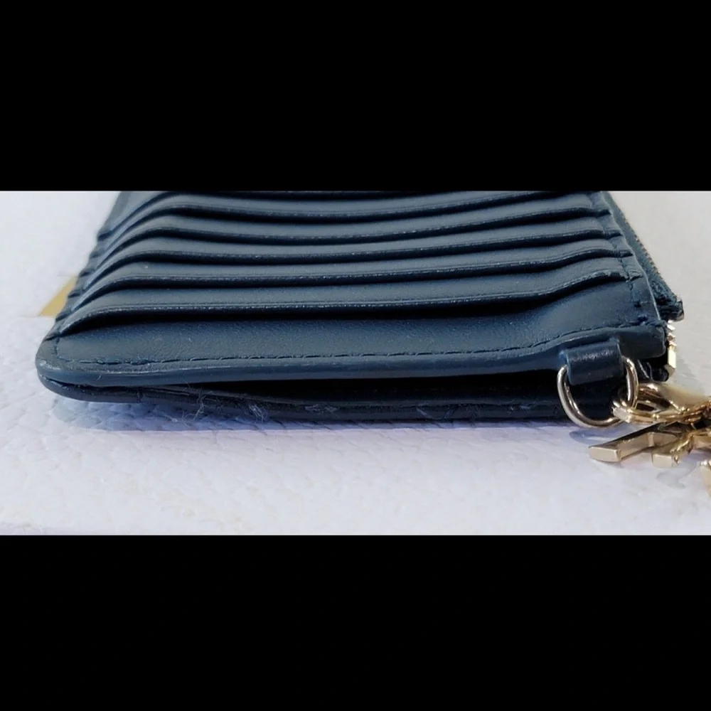 CHRISTIAN DIOR lady dior cannage card wallet